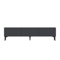 TV-MÖBEL oscar grau anthrazit - Grau, Holz (31/45/180cm) - Habitat Garten