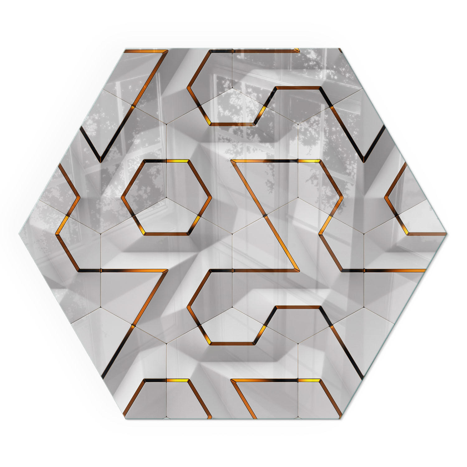 TULUP PODLOŽKA POD KRB h40 cm - Geometrický 3D vzor