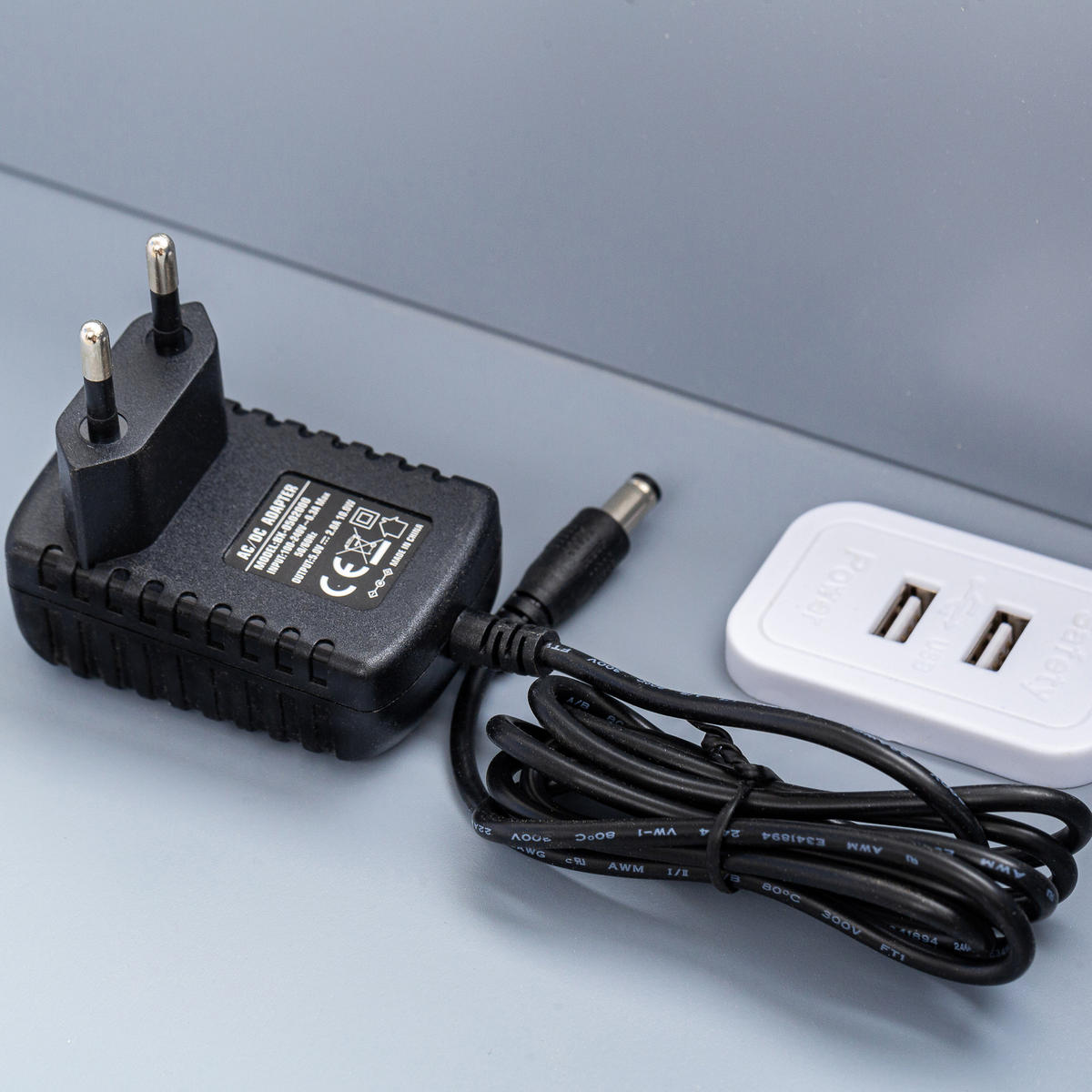 EINZELBETT 90x190 Kiefer Massivholz Schublade USB Grau - Grau, Holzwerkstoff - FLIEKS