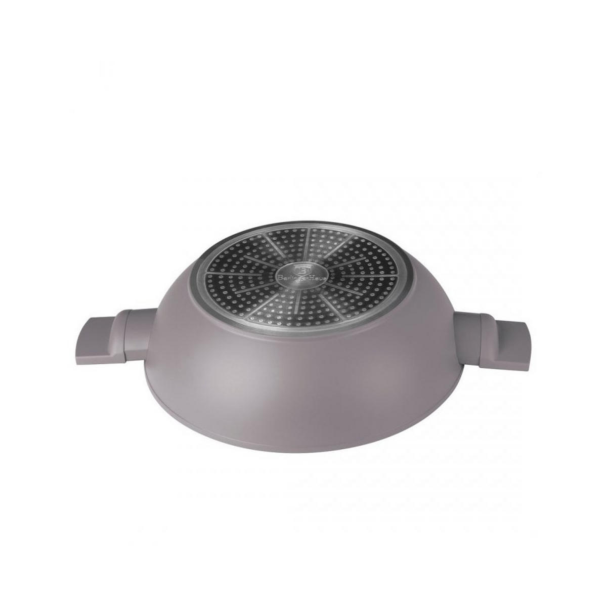 WOK mit Deckel 30cm Bh-8095 55832 - Grau, Metall (30cm) - Berlinger Haus