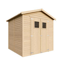 HOLZ GARTENSCHUPPEN - H228x222x233 cm/4,2 m² - M351 - Beige, Holz (233/228/199cm) - Timbela