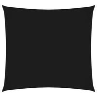 SONNENSEGEL Oxford-Gewebe Quadratisch 4,5x4,5 m Schwarz - Schwarz, Textil (450/450cm) - furnicato
