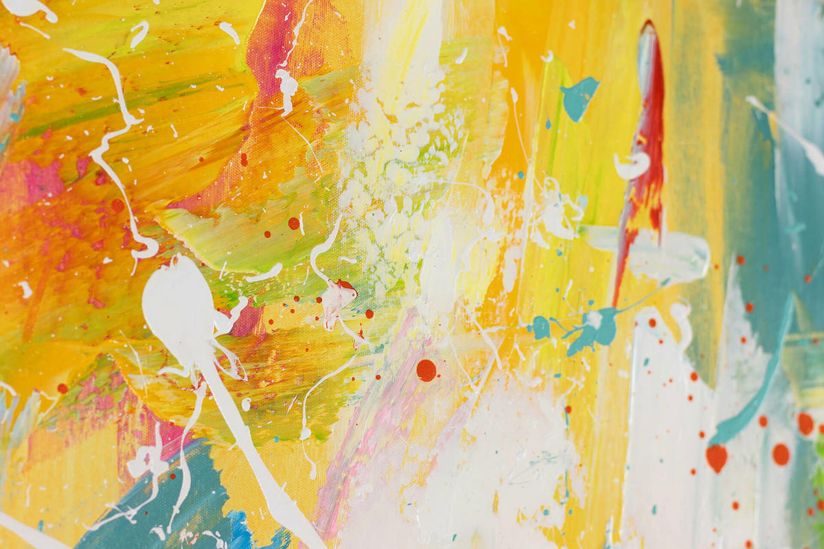 LEINWANDBILD 80/80 cm - Multicolor, Textil (80/80cm) - KUNSTLOFT