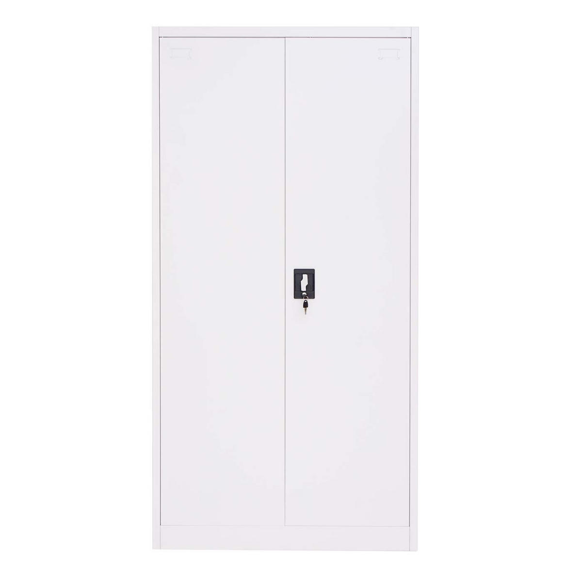 AKTENSCHRANK Weiß - Weiß, Metall (90/185/40cm) - MCW