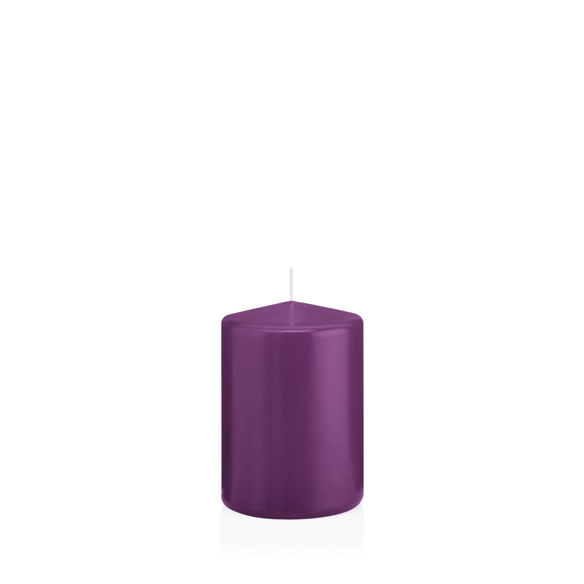 STUMPENKERZEN Brombeere Ø 68 x 100 mm, 12 Stück - Brombeere, Paraffin (7/10cm) - Wiedemann Kerzen