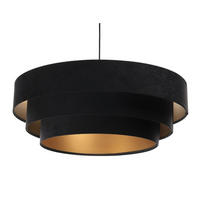 HÄNGELEUCHTE Gold 60/20 cm - Goldfarben, Kunststoff (60/1.5/20cm) - ONZENO