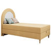 BOXBETT NEST 90/180 Gelb Struktur - H3 - Gelb, Holz/Textil (90/180cm) - MKS