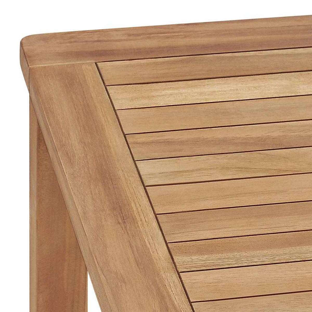 GARTEN-ESS-SET 7-teilig 140/80 Cm Massivholz Teak - Braun, Holz - vidaXL