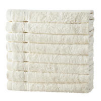 GÄSTETÜCHER 30x50 cm 450g/m2 im 8er Set, Gästetuch Natur - Naturfarben, Textil (35/50cm) - Carpe Sonno