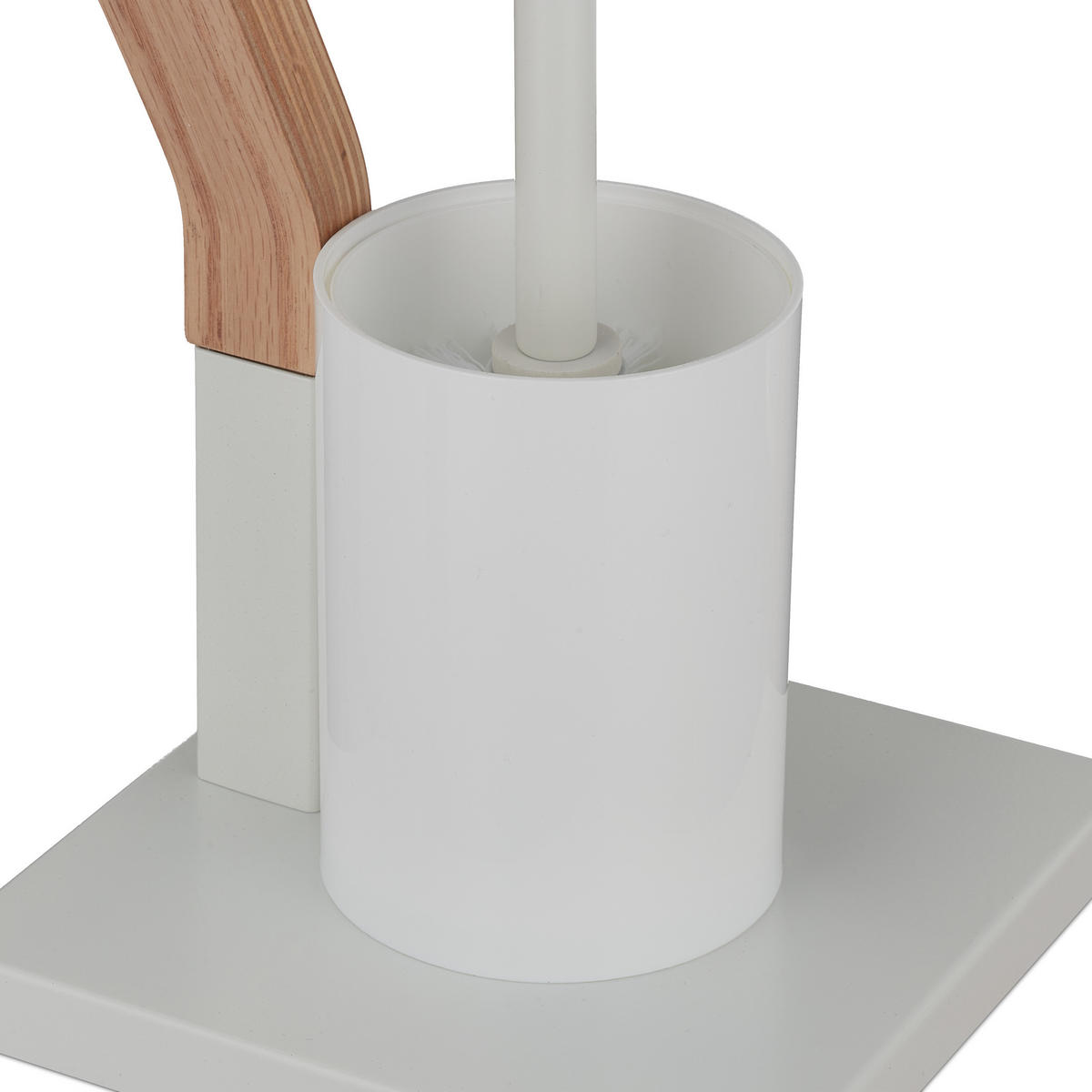 WC-GARNITUR - Multicolor, Holzwerkstoff/Metall (18.5/75/18.5cm) - Relaxdays