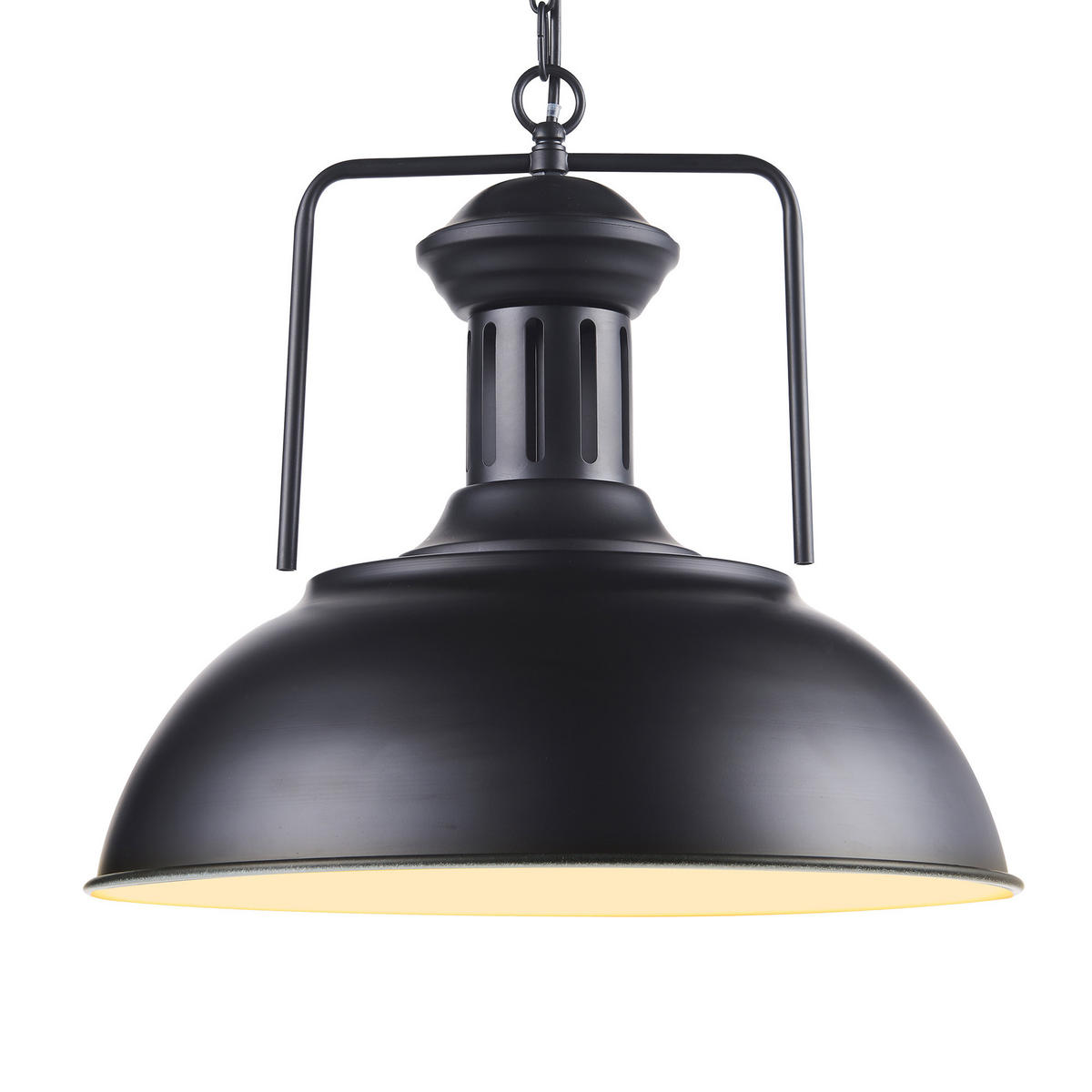 HÄNGELEUCHTE Schwarz - Schwarz, Metall (121.9/41.9/121.9cm) - Teamson Home