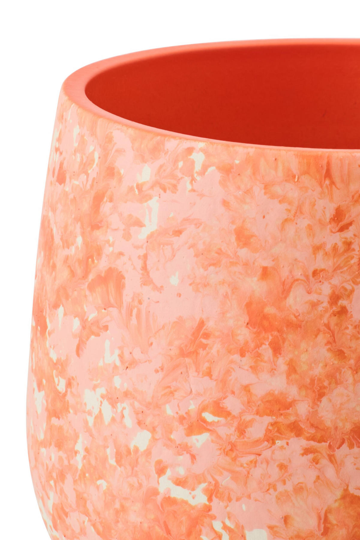 BLUMENTOPF OW Orange - Orange, Keramik (16/14cm) - J-Line