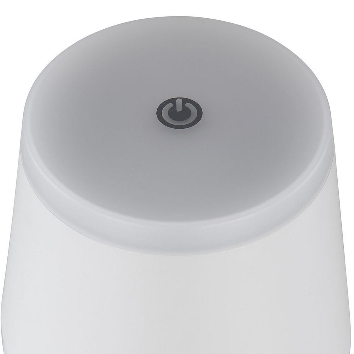 LED TISCHLEUCHTE RIDLEY Metall Weiß - Weiß, Metall (11/11/38.5cm) - Globo Lighting