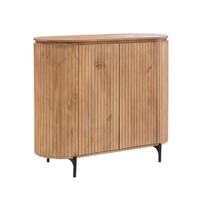 KOMMODE Helena Mangoholz Natur Natur - Naturfarben, Holz (115/100/45cm) - Villa Möbel