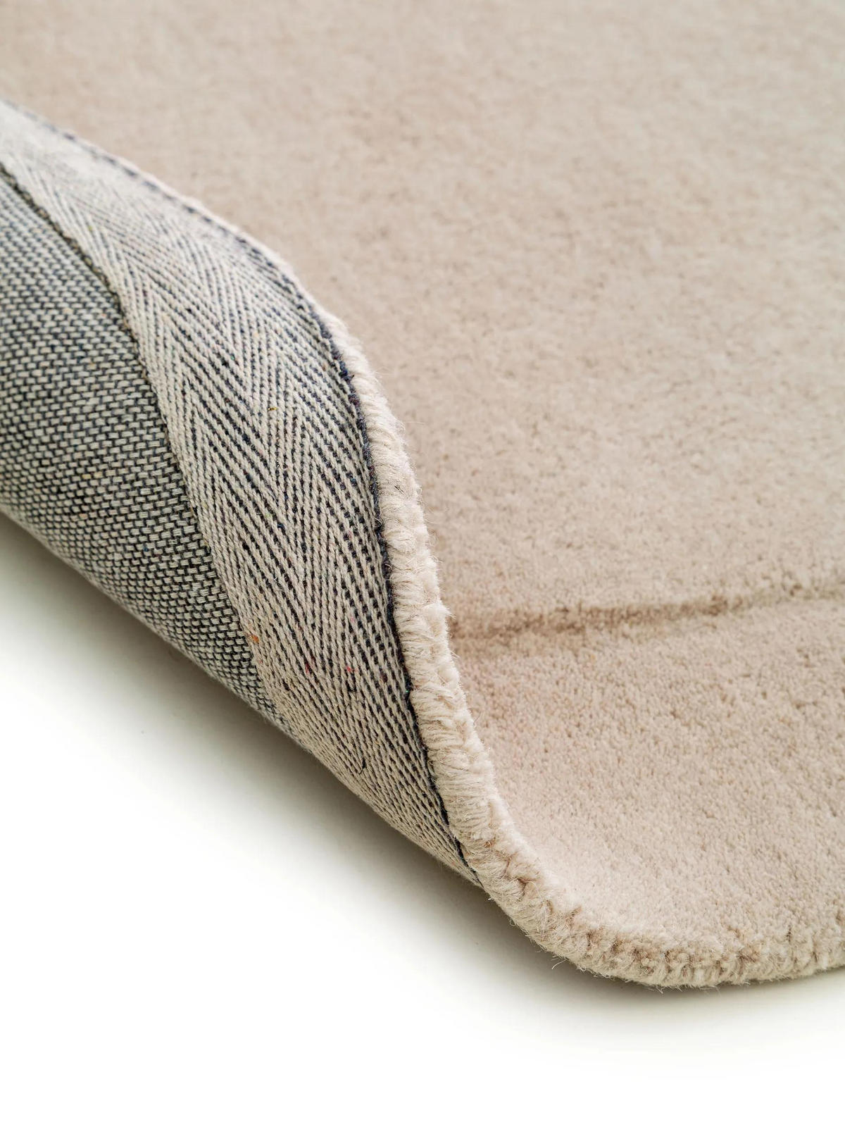 VLNĚNÝ koberec Shape Krémová 80x250 cm - krémová, textil/přírodní materiály (80/250cm) - benuta Pure