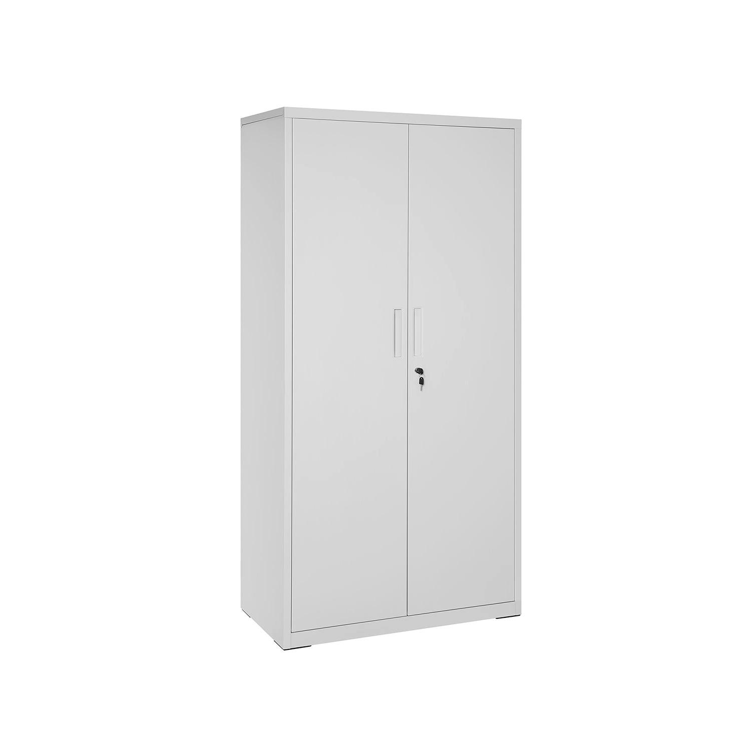 AKTENSCHRANK - Grau, Metall (40/180/80cm) - Hansiro