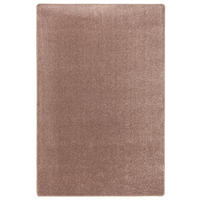 HOCHFLOR VELOURS TEPPICH LUNA - Mokka, Textil (160/240cm) - Snapstyle