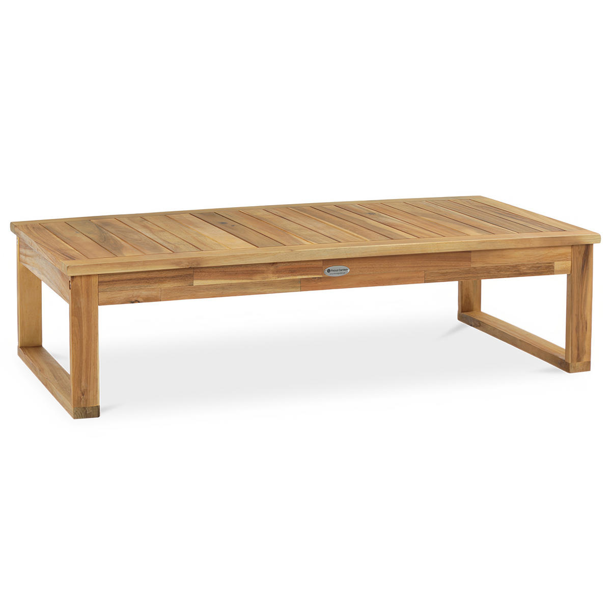 GARTENSET Danilo aus Akazienholz, Sofa, 2 Sessel und Tisch, Dunkelgrau+Braun - Dunkelgrau/Eichefarben, Holz - Beautysofa