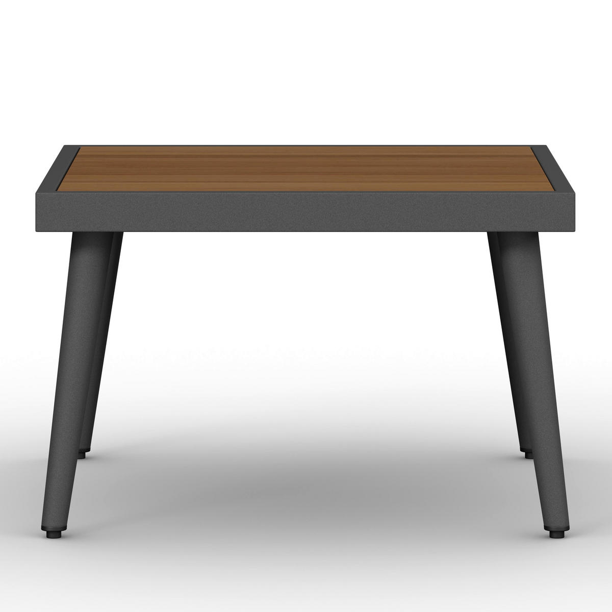 LOUNGEGARNITUR Sallie Creme Holz/Metall/Outdoorstoff - Creme, Holz - Bessagi Garden