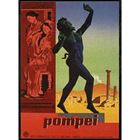 POSTER Frankreich & Italien Pompeji A4 Rahmenlos - Klar, Papier (29.7/5/21cm) - Nacnic