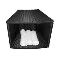 WHIRLPOOL RANDMÖBEL RUND Beistelltisch rund - Braun, Naturmaterialien (58/45/50cm) - Canadian Spa Company