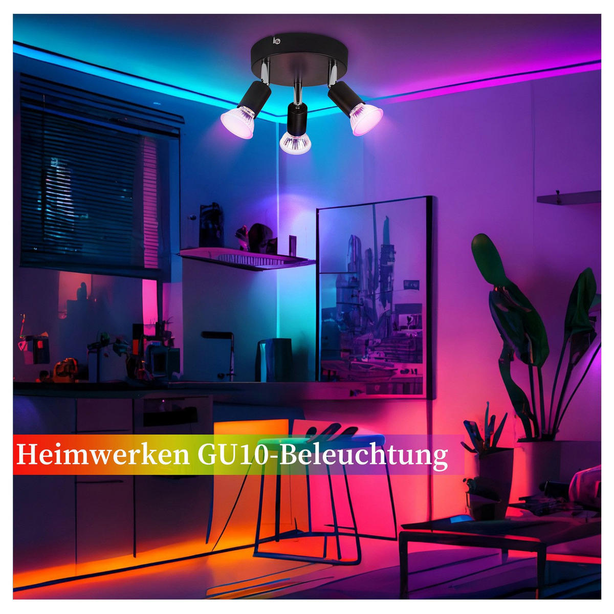 STRAHLER Hannah 14/14/11 cm - Schwarz, Metall (14/14/11cm) - Nettlife