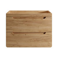 WASCHBECKENUNTERSCHRANK - 80 cm x 46 cm - Holz, Platte - Naturfarben Hell - ARUBA - Naturfarben, Holz (80/59/46cm) - Vente-Unique
