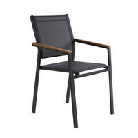 GARTENSTUHL, Grau - Grau, Textil (56/86/56cm) - Oviala