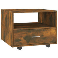 COUCHTISCH Räuchereiche 55x55x40 cm Holzwerkstoff - Braun, Holzwerkstoff (55/55/40cm) - furnicato