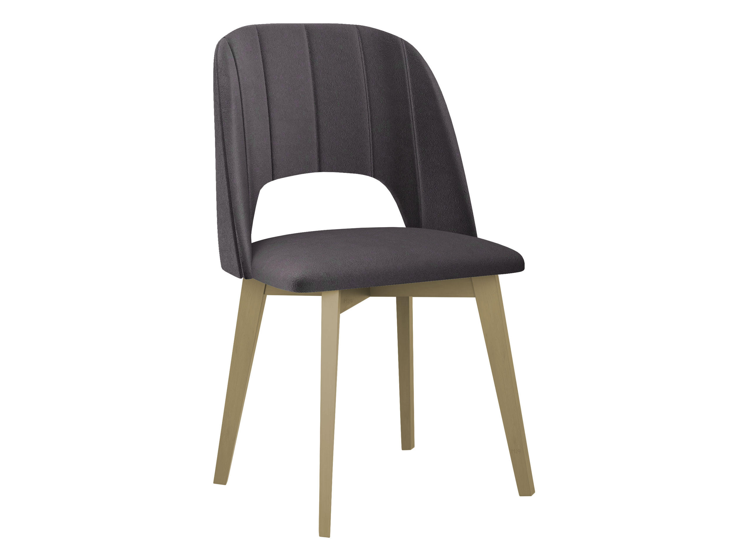 ESSZIMMERSTUHL Monti IV Pik Gerade - Grau/Sonoma Eiche, Holz/Textil (48/83/54cm) - MIRJAN24