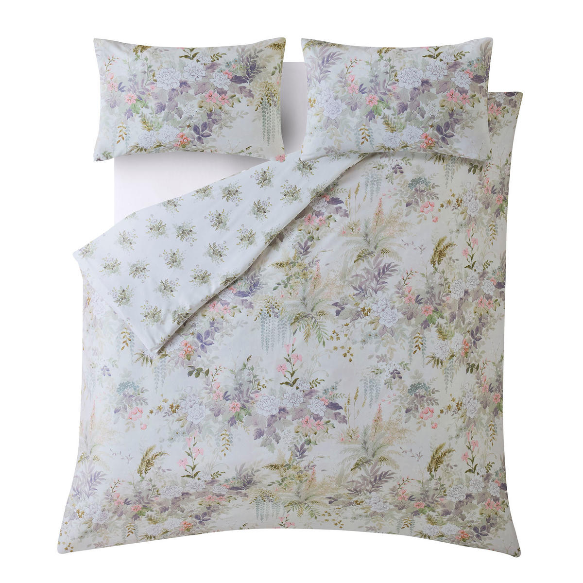 BETTWÄSCHE Lavendeltraum Linlithgow - Lila, Textil (200/200cm) - LAURA ASHLEY