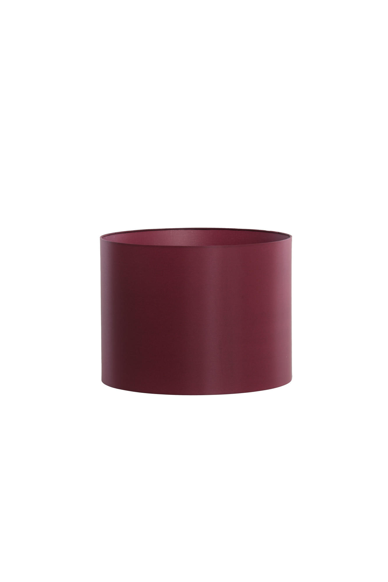 LAMPENSCHIRM Imani Rot Ø25/18 cm - Rot, Textil (25/25/18cm) - Light & Living