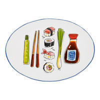 TELLER Sushi Chopsticks in Bunt - 27cm - Multicolor, Keramik (27/19.4/2.1cm) - Blond Amsterdam