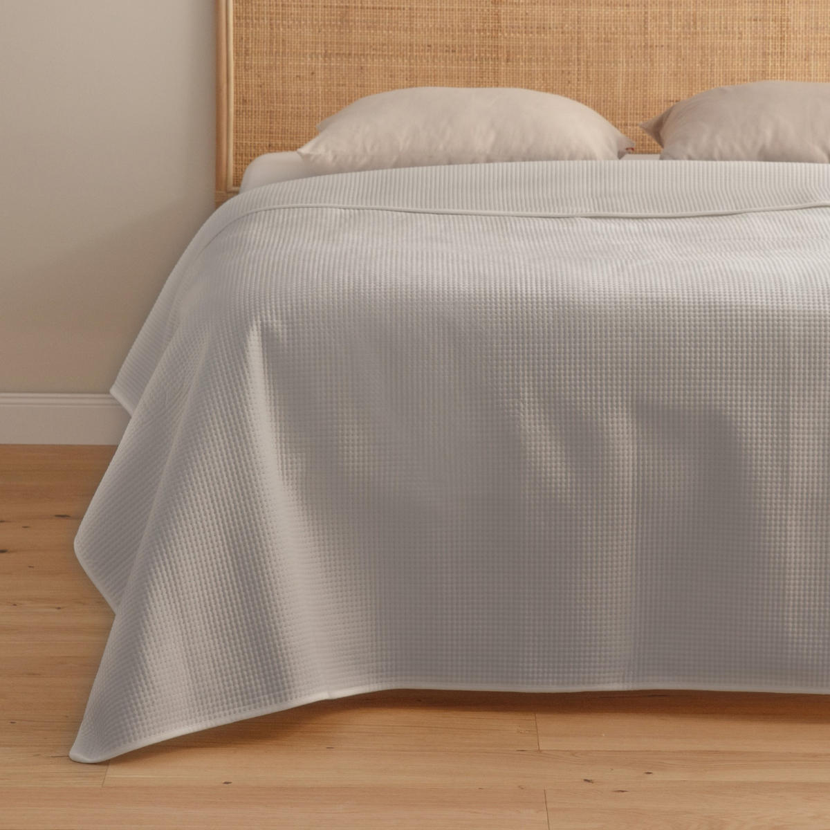 TAGESDECKE Pontoso - Hellgrau, Textil (240/260cm) - home&you