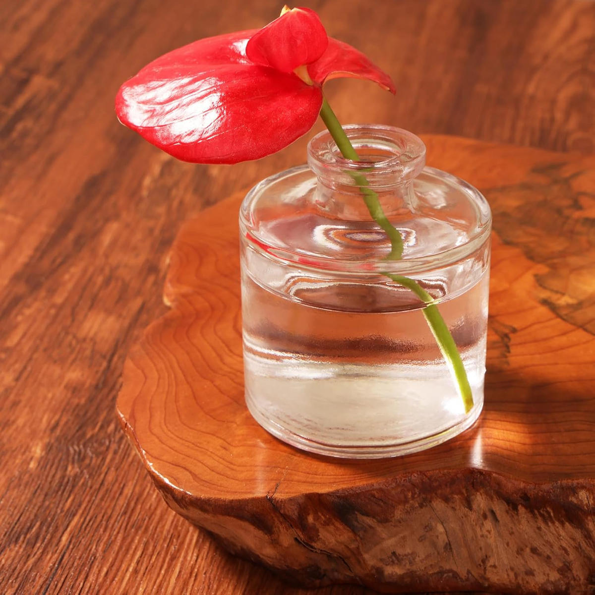 VASE Glas - Transparent, Glas (10cm) - LIBRATON