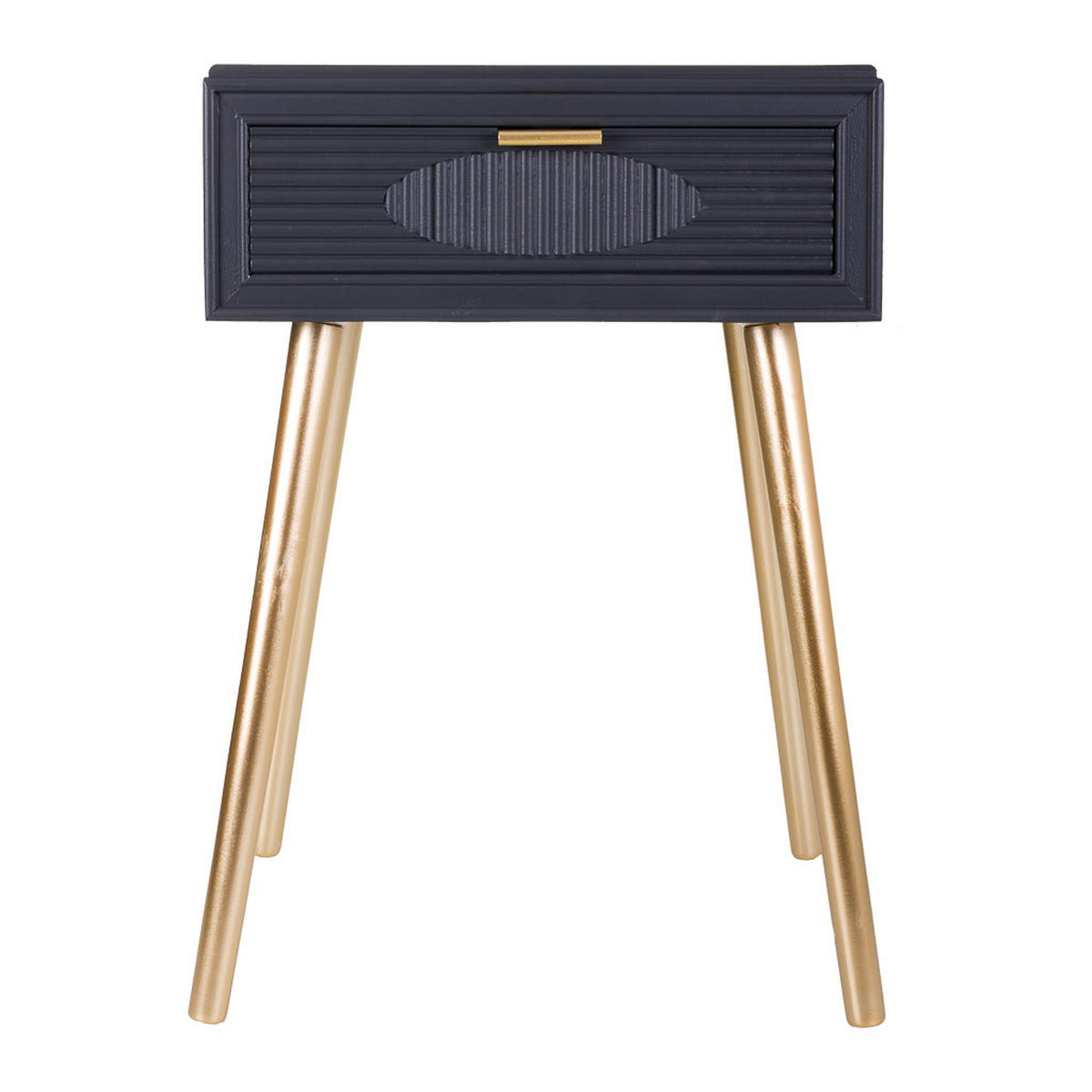 NACHTTISCH aus Holz, grau, 47x39x67cm - Grau, Holzwerkstoff (47/67/39cm) - Wanderlust