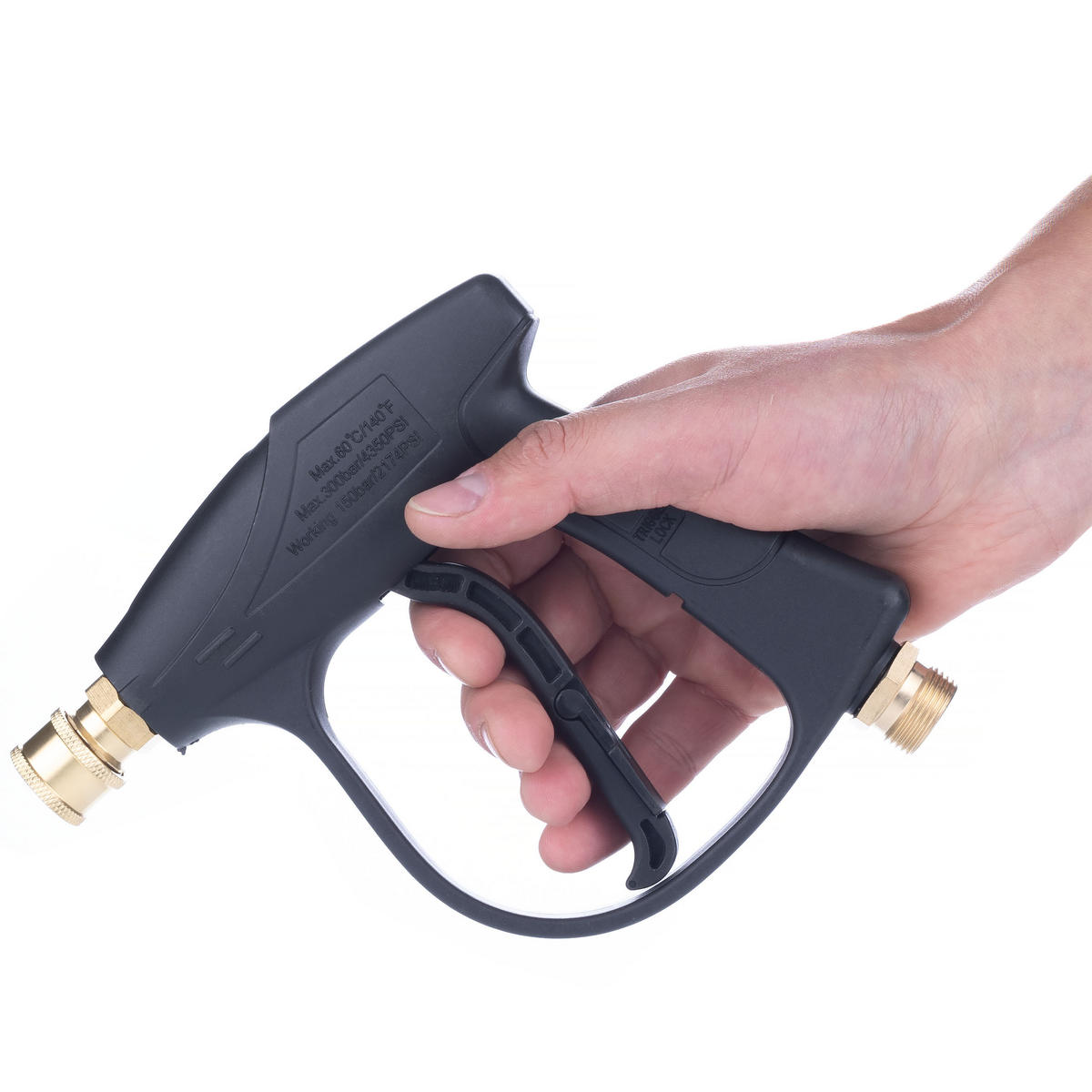PISTOLE 4350PS - 300 BAR, 60°C, 25 l/min, M22-14, 1/4” Schnellkupplung - Multicolor, Kunststoff (10/10/10cm)