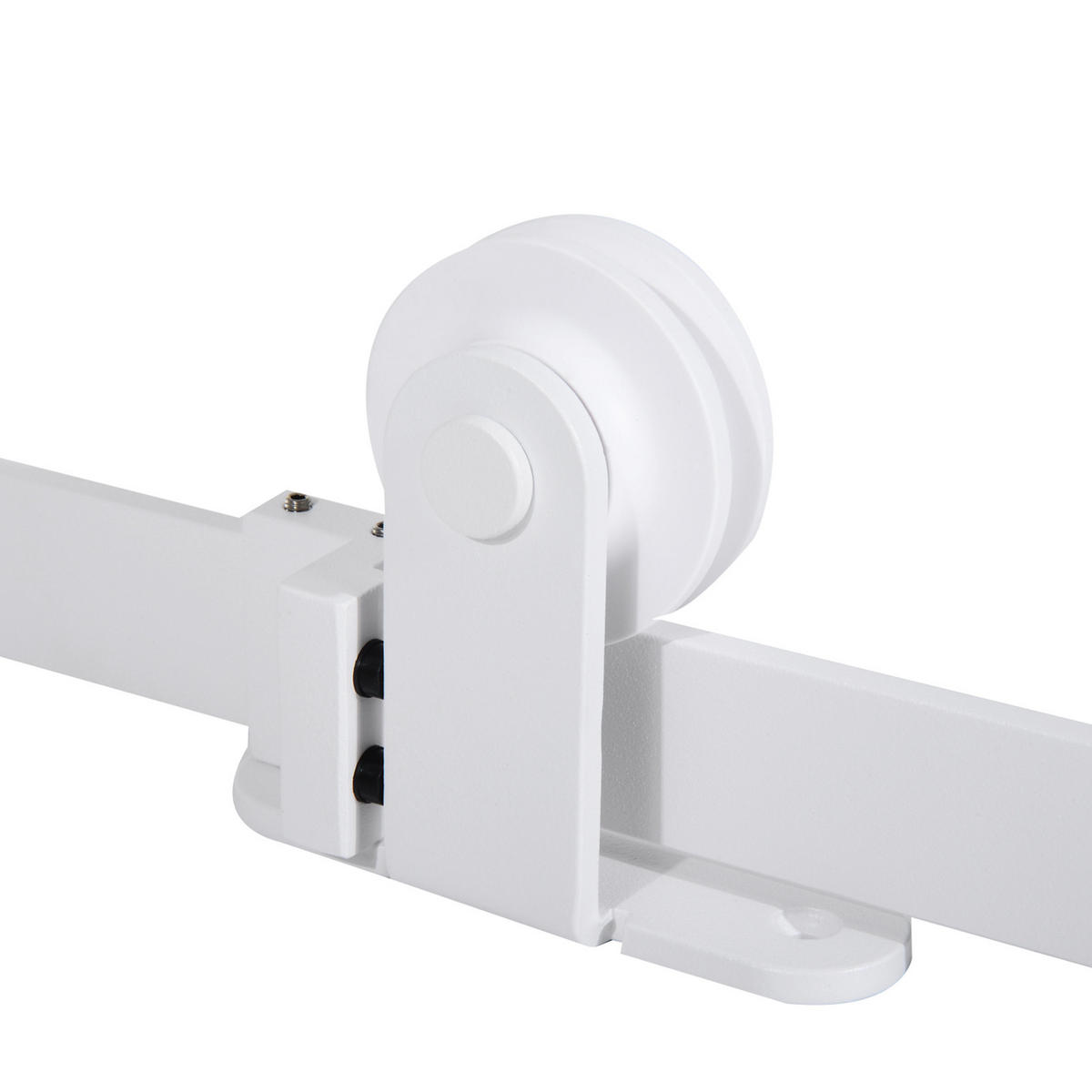 SCHIEBETÜRSYSTEM - Weiß, Metall (4/0.6/183cm) - HOMCOM