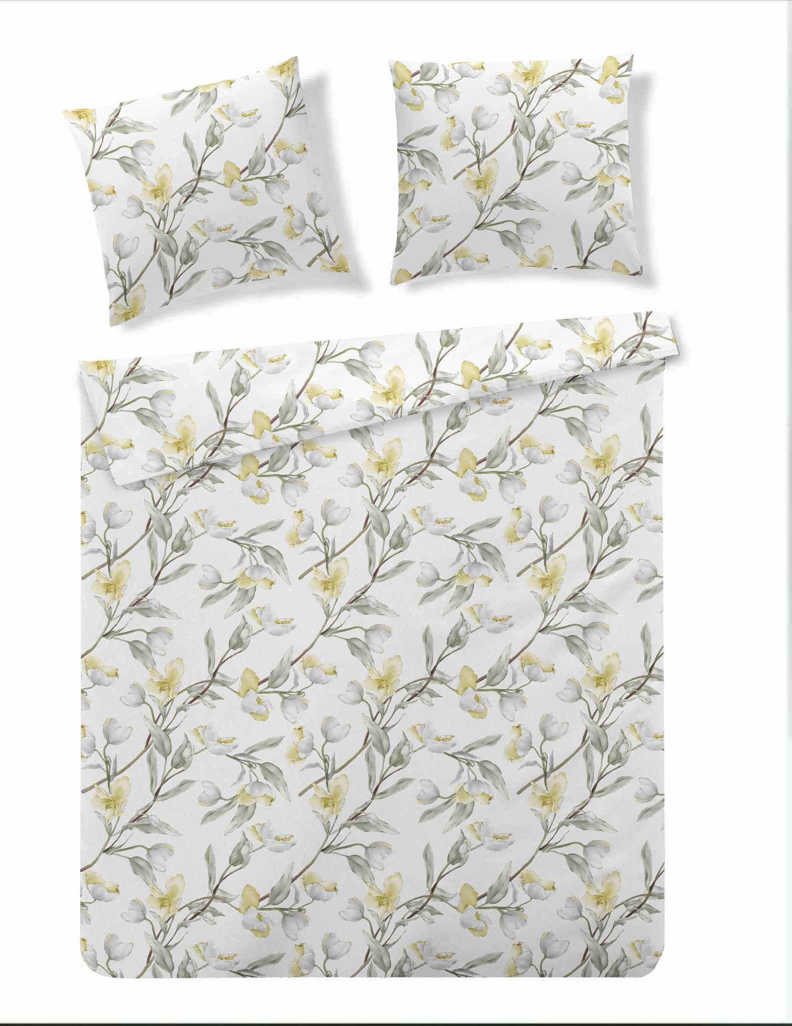 BETTWÄSCHE Galantera - Ecru, Textil (200/220cm) - home&you