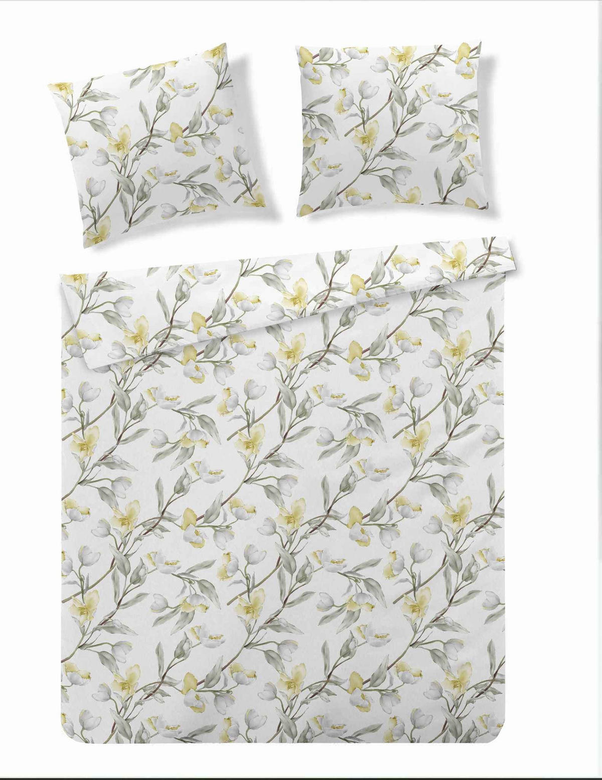 BETTWÄSCHE Galantera - Ecru, Textil (200/220cm) - home&you