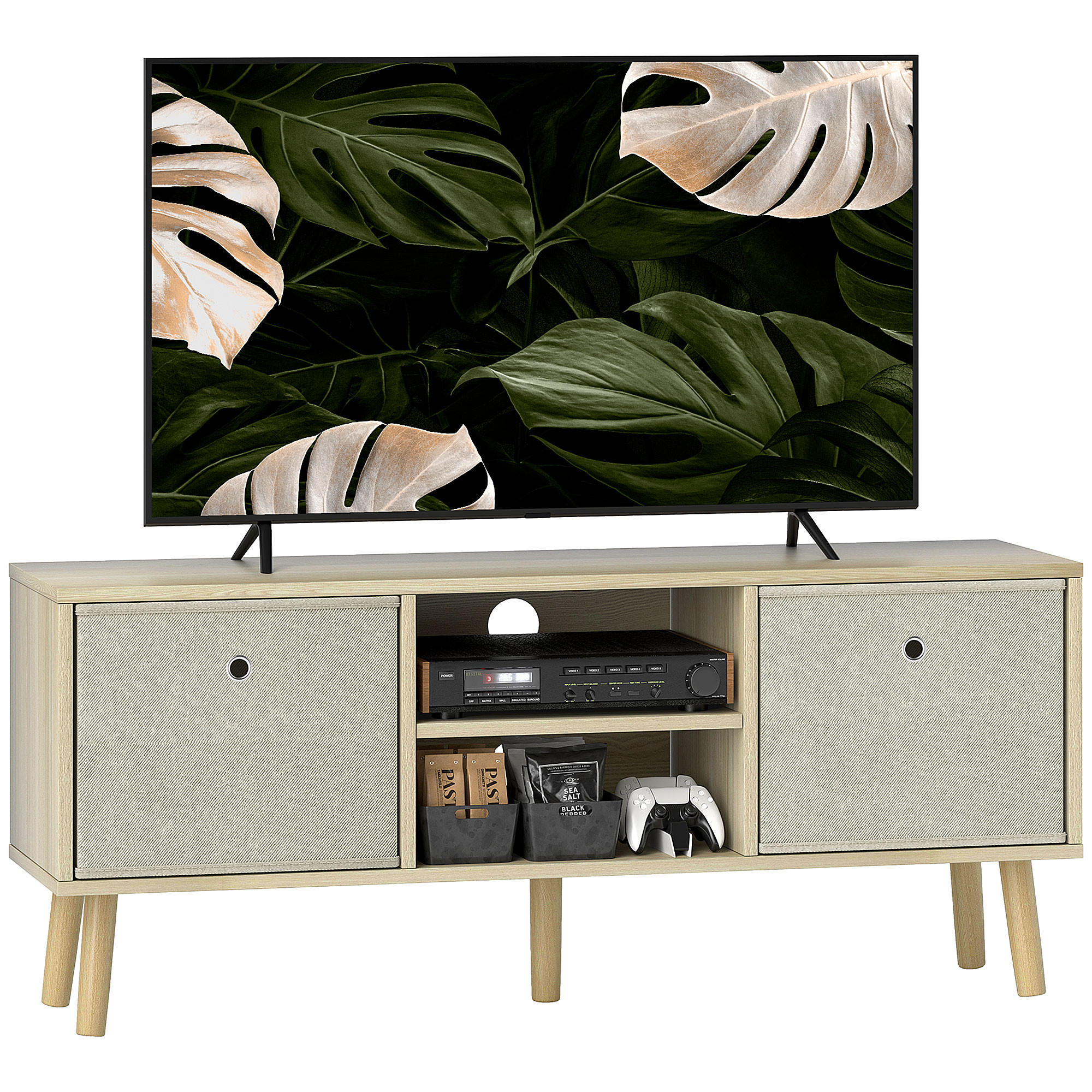 TV-MÖBEL Multicolor 1 Stück - Multicolor, Holzwerkstoff (110/46.5/29cm) - GiPP