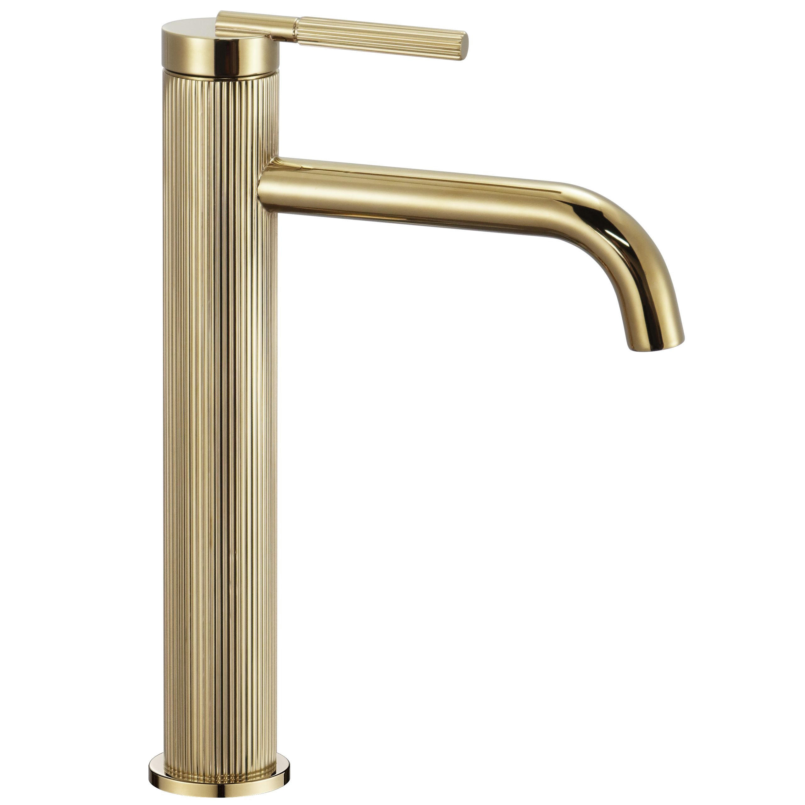 WASCHBECKENARMATUR Rea Argon Gold High - Goldfarben, Metall (5/29.5/14.5cm) - REA