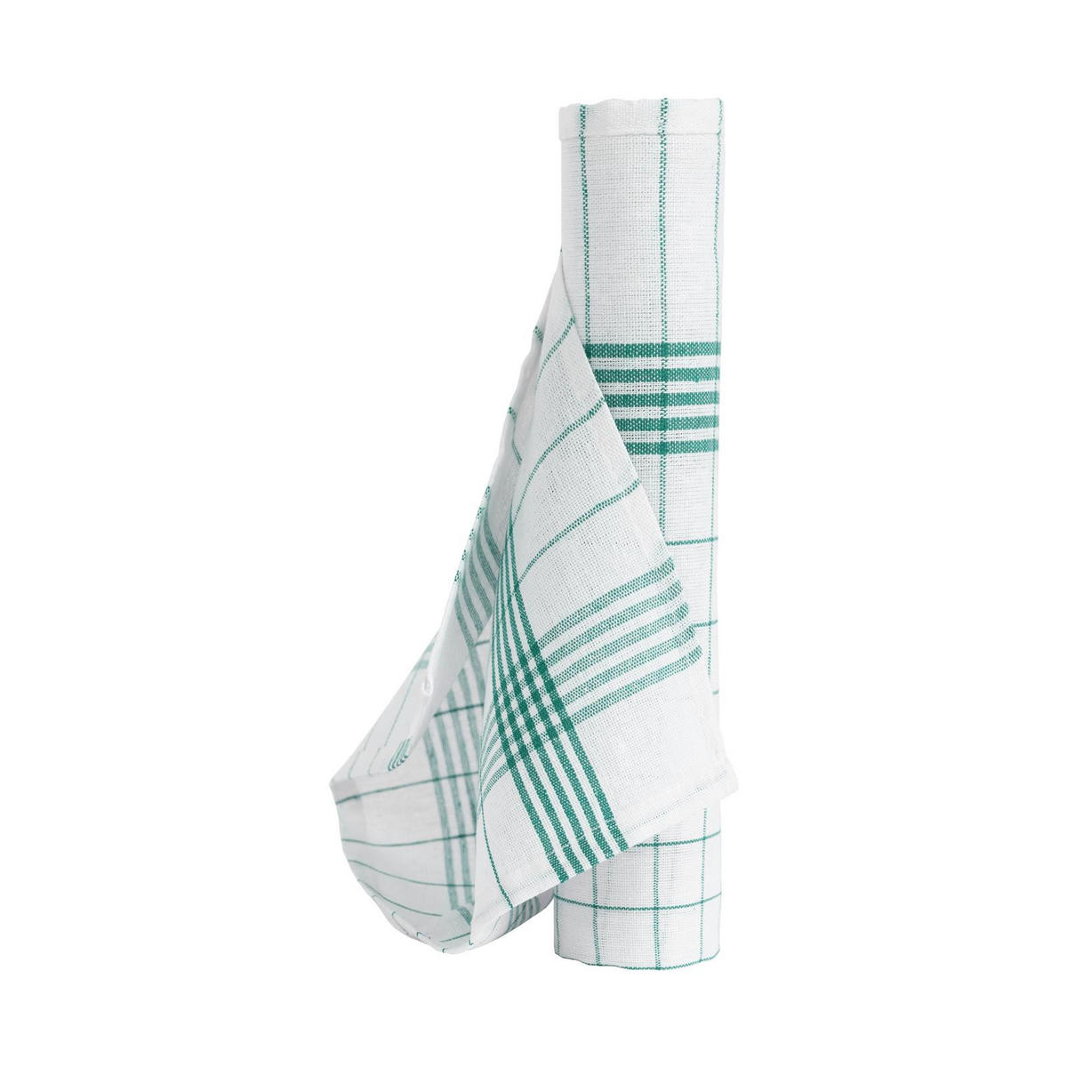 GESCHIRRTÜCHER 50x70 cm im 20er Set aus 100% Baumwolle, Küchentücher Grün - Grün, Textil (50/70cm) - Carpe Sonno