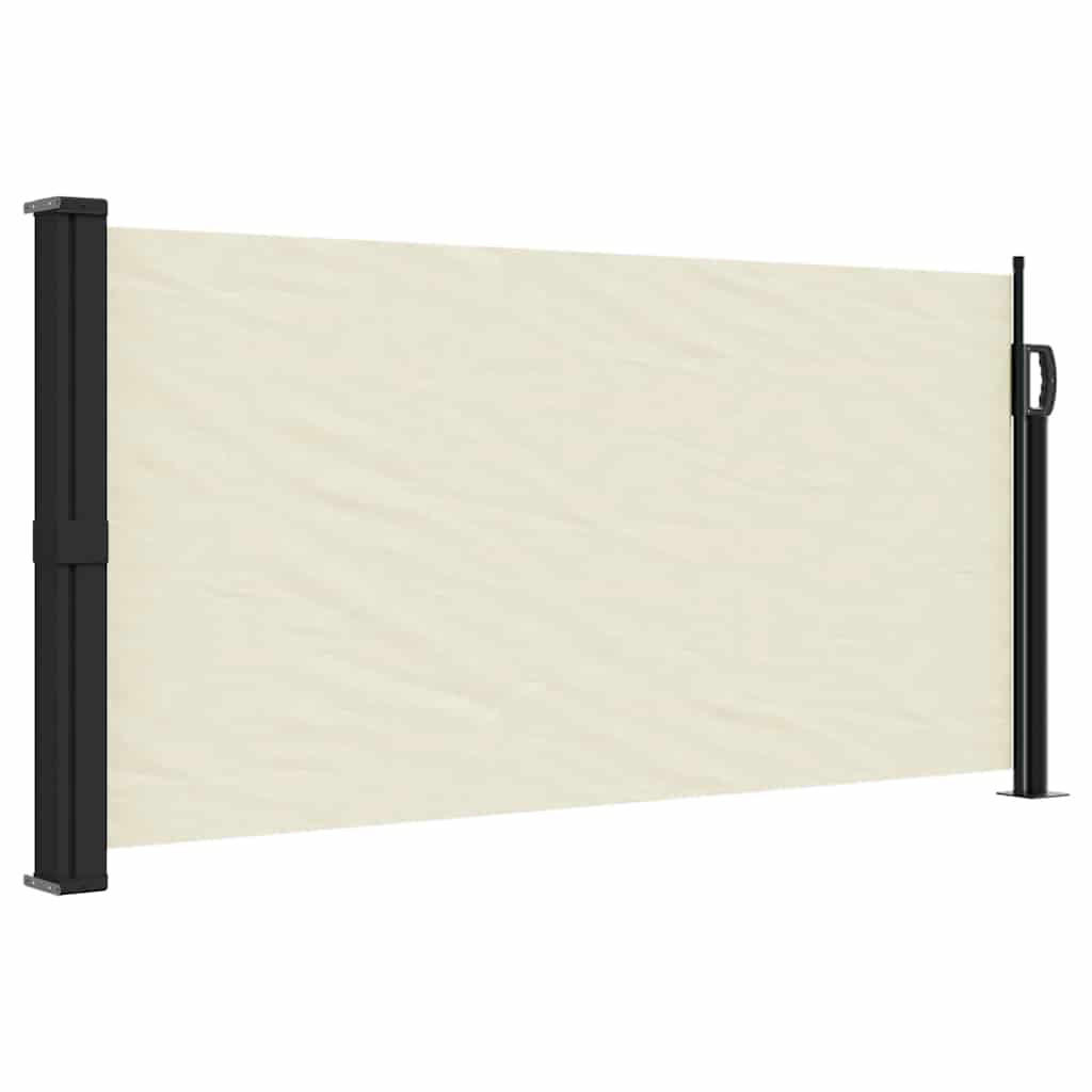 SEITENMARKISE Ausziehbar Creme 100x500 cm - Creme, Textil (500/100/500cm) - furnicato