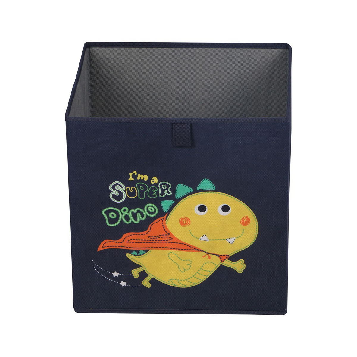 FALTBOX DINO-2 2ER-SET - Dunkelblau, Textil (32/32/32cm) - IDIMEX