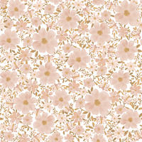 VLIESTAPETE Eleonore Blumen 50 cm x 10 m, rosa - Pink/Beige, Papier (50/1000cm) - Lilipinso