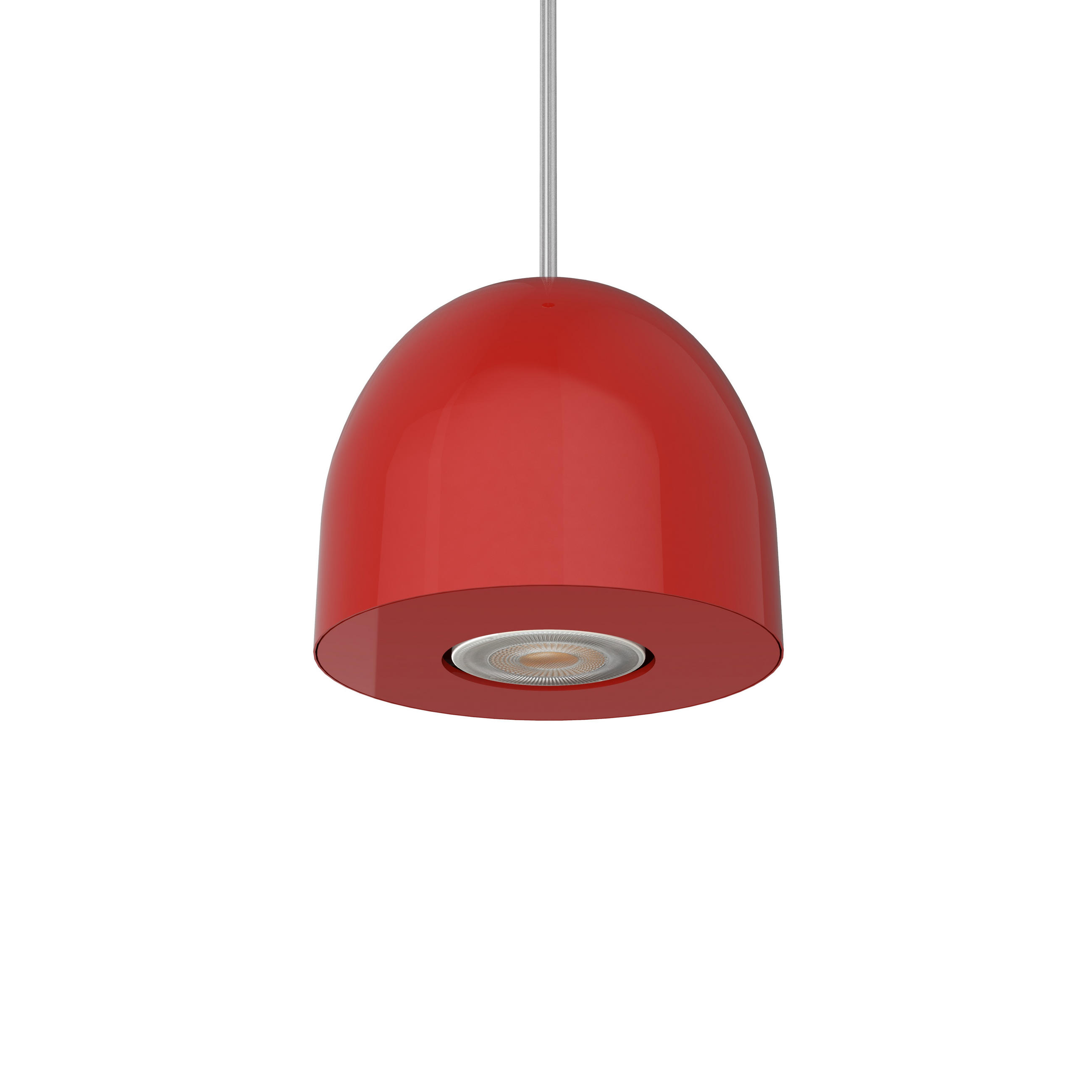 HÄNGELEUCHTE Campanella - Rot, Metall (10/8/120cm) - Lumicom