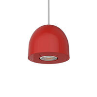 HÄNGELEUCHTE Campanella - Rot, Metall (10/8/120cm) - Lumicom
