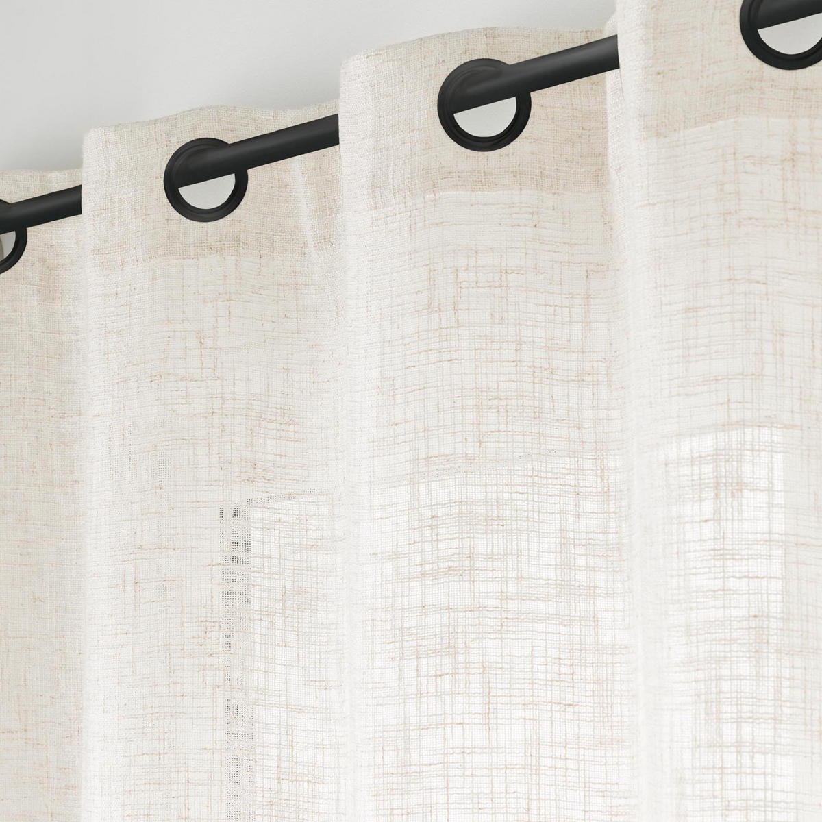 VORHANG Leinenoptik Ilin 140/260 cm - Beige, Textil (260/140cm) - Douceur d´intérieur