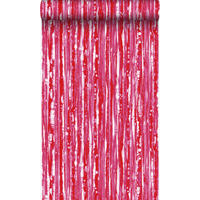 TAPETE Streifen 53 cm x 10.05 m - Pink, Papier (53/1000cm) - Origin Wallcoverings